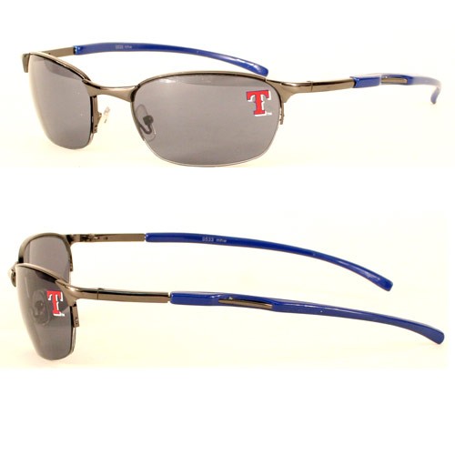 Texas Rangers Sunglasses - Metal Frame Sunglasses - $5.50 Per Pair - Wholesale Texas Rangers Products - Rangers Merchandise