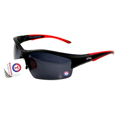 Texas Rangers Sunglasses - Polarized Cali#03 Blade Style - 2 Pair For $10.00 - Wholesale Texas Rangers Products - Rangers Merchandise