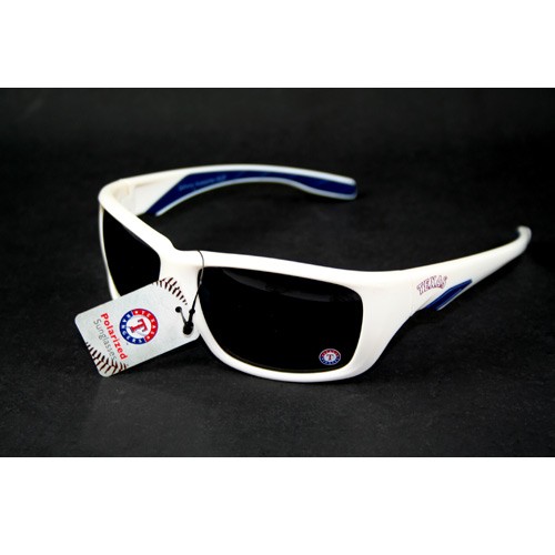 Texas Rangers Sunglasses - White Frame 04 Style - Polarized Sunglass - 12 for $60.00 - Wholesale Texas Rangers Products - Rangers Merchandise