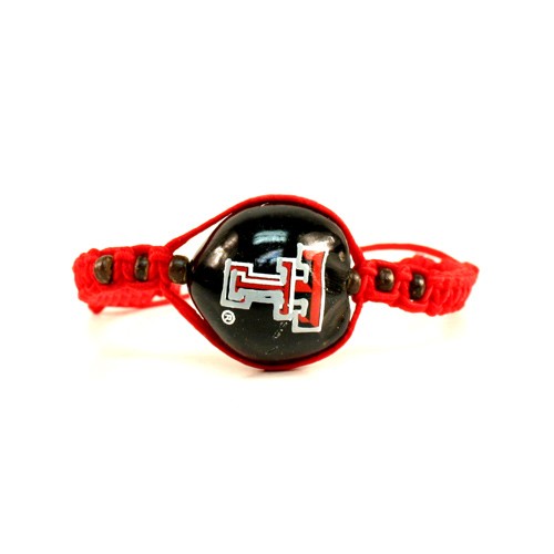 Texas Tech Bracelets - Single Nut Macramé Bracelets - 12 For $30.00 - Texas Tech