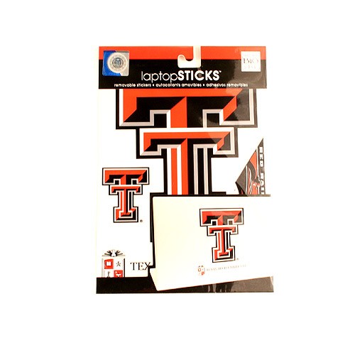 Texas Tech Decals - Removable Laptop Sticks - $2.50 Each - Texas Tech