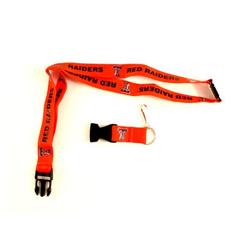 Texas Tech Lanyards - PREMIUM 2-Sided - $2.50 Each - Texas Tech