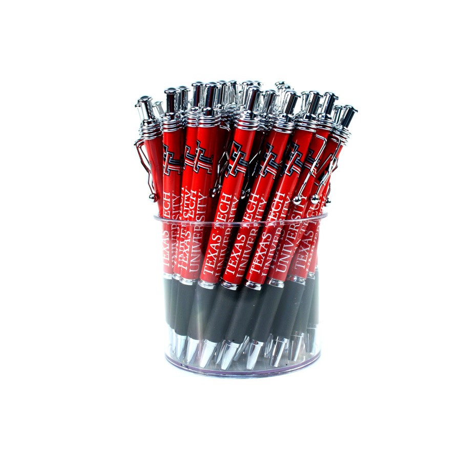 Texas Tech Pens - 48 Count Jazz Pen Display - $36.00 Per Display - Texas Tech