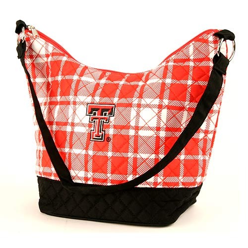 Texas Tech Plaid Hobo Style Wholesale NCAA Purses $12.00 Each - Texas Tech