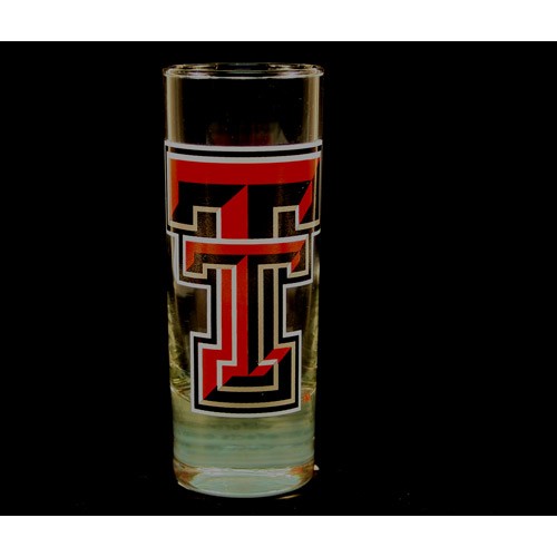 Texas Tech Shot Glasses - Cordial 2OZ Hype Style - (Pattern May Be Different Than Pictured) - $2.50 Each - Texas Tech