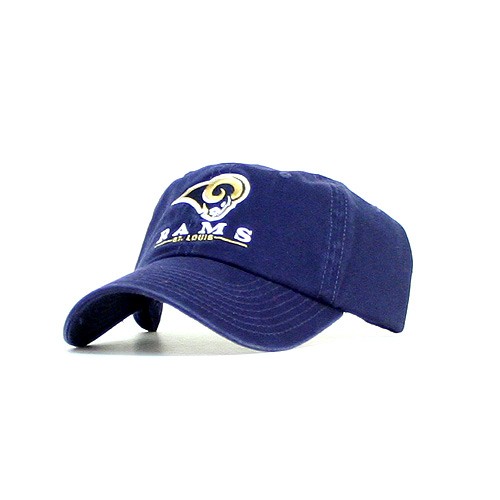 Too Many - Wholesale NFL Merchandise - SOLID Blue St. Louis Rams Big Logo Hats - 12 For $24.00 - Wholesale Los Angeles Rams Products - Rams Merchandise