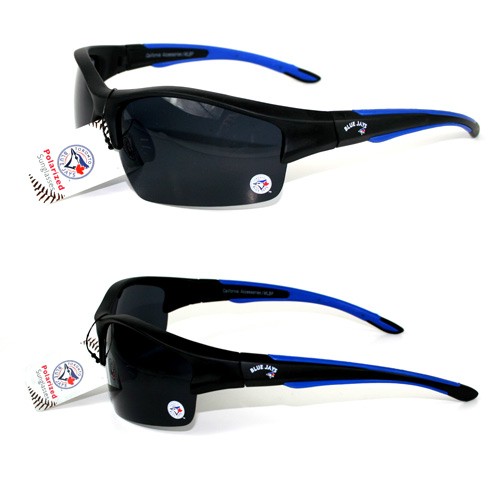 Toronto Blue Jays Sunglasses - MLB03 Blade - Polarized - 2 Pair For $10.00 - Wholesale Toronto Blue Jays Products - Blue Jays Merchandise