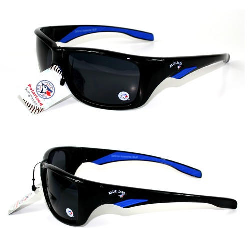 Toronto Blue Jays Sunglasses - MLB04 Sport Style - Polarized - 2 Pair For $10.00 - Wholesale Toronto Blue Jays Products - Blue Jays Merchandise