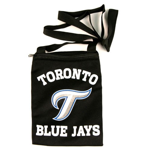 Toronto Blue Jays Zippered Fan Pouches $3.00 Each - Wholesale Toronto Blue Jays Products - Blue Jays Merchandise