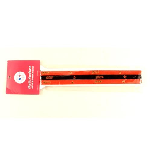 Total Blowout - Houston Astros Merchandise - 3Pack Elastic Headbands - 12 Packs For $12.00 - Wholesale Houston Astros Products - Astros Merchandise