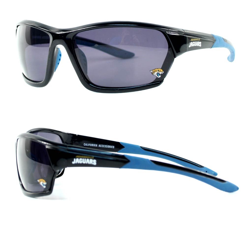 Total Blowout - Jacksonville Jaguars Sunglasses - Cali Style Sport04 - 12 Pair For $30.00 - Wholesale Jacksonville Jaguars Product - Jaguars Merchandise