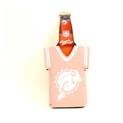Total Blowout - Miami Dolphins Huggies - PINK Neoprene Jersey Style Bottle Huggies - 12 For $12.00 - Wholesale Miami Dolphins Products - Dolphins Merchandise 2