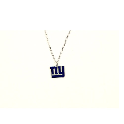 Total Blowout - Sisk Style - New York Giants Necklace - Metal Chain Style - 12 For $24.00 - Wholesale New York Giants Product - Giants Merchandsie 2