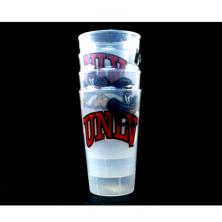 Total Blowout UNLV Tumblers - 4Pack 16OZ Tumbler Sets - 12 Sets For $24.00 - UNLV