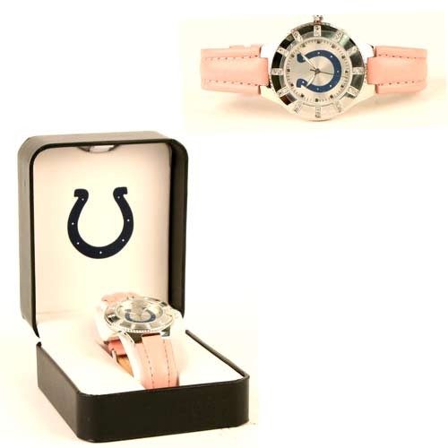 Total Closeout - Indianapolis Colts Watches -  Pink Ladies Gametime - (May Need Battery) - 4 Watches For $20.00 - Wholesale Indianapolis Colts Products - Colts Merchandise 2