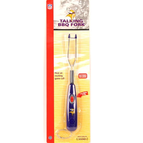 Total Closeout - Minnesota Vikings - Talking BBQ Forks. (May Need Batteries) - 12 For $12.00 - Wholesale Minnesota Vikings Products - Vikings Merchandise