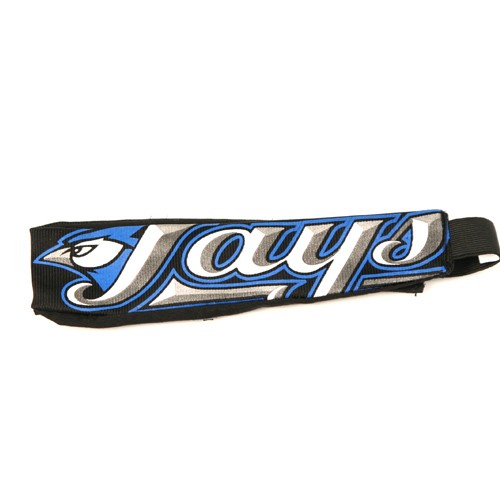 Total Closeout - Toronto Blue Jays Merchandise - Jersey Headbands - 12 Headbands For $24.00 - Wholesale Toronto Blue Jays Products - Blue Jays Merchandise