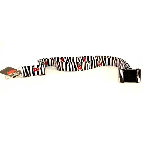 Total Overstock - Los Angeles Angels - The ZEBRA Style Lanyards - 12 For $18.00 - Wholesale Los Angeles Angels Products - Angels Merchandise 2