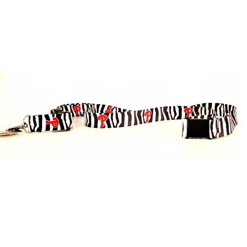 Total Overstock - Philadelphia Phillies - The ZEBRA Style Lanyards - 12 For $18.00 - Wholesale Philadelphia Phillies Products - Phillies Merchandise