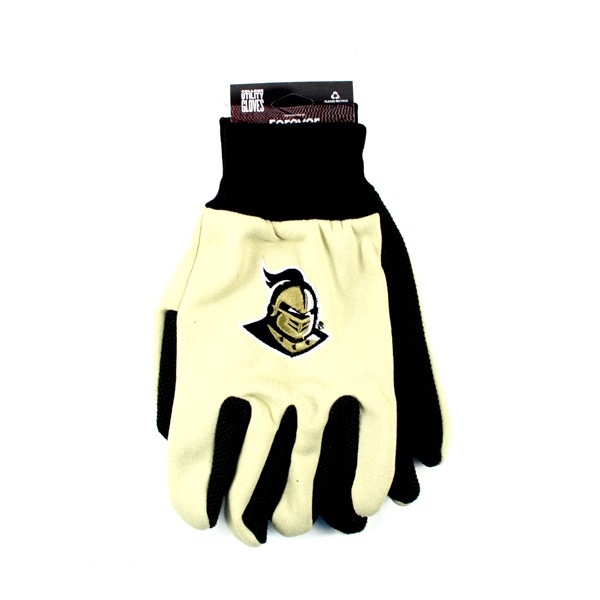 UCF Golden Knights Gloves - The BLACK PALM Series - 12 Pair For $36.00 - UCF