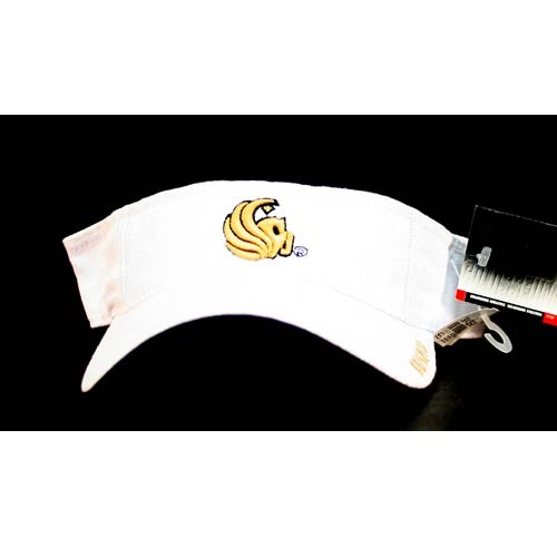 UCF Visors - White UCF Visor Flame Logo - 12 For $30.00 - UCF