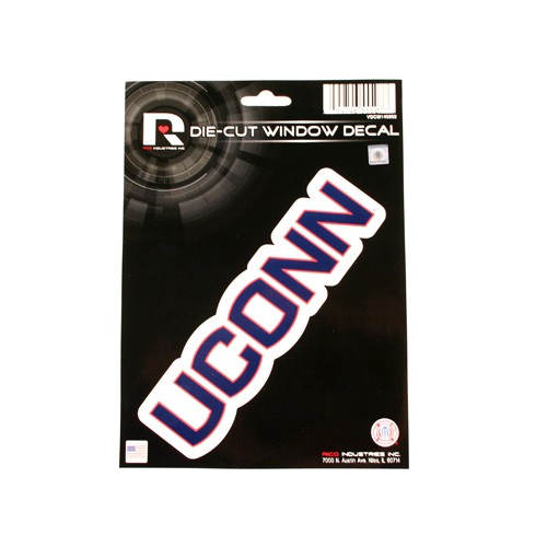 UCONN Huskies Decals - 5.75"x7.75" Decals - 12 For $24.00 - UCONN Huskies