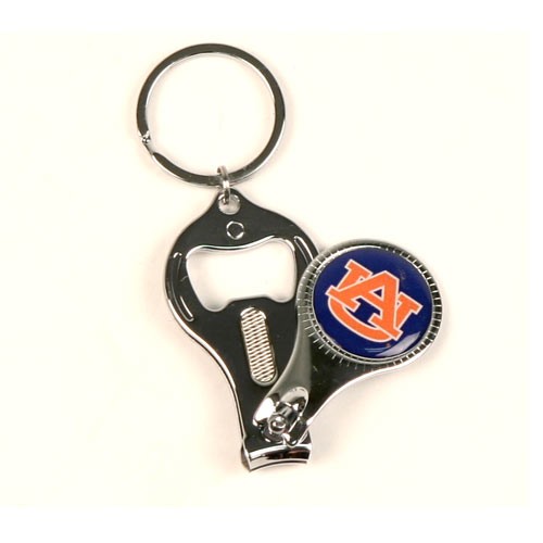 Auburn Tigers Keychains - 3in1 Keychains - 12 For $24.00 - Auburn