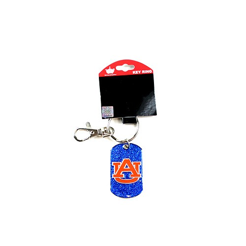 Auburn Tigers Keychains - Glitter Series Keychains - 12 For $24.00 - Auburn