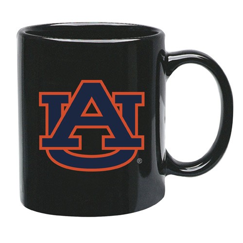 University Of Auburn Mugs - 15oz Black Ultra Style Mug - 6 For $30.00 - Auburn