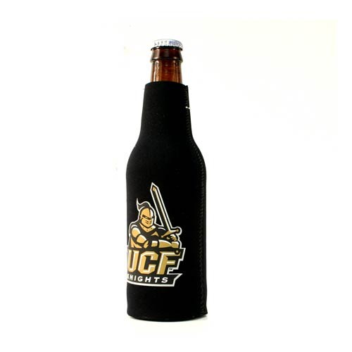 University Of Central Florida - Golden Knights - Black Neoprene Bottle Huggies - 12 For $24.00 - UCF