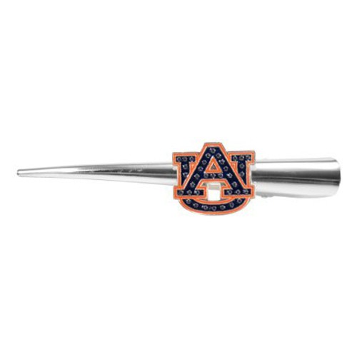 Auburn Tigers Merchandise - Bling Hair Clips - THE SPIKE - 12 For $30.00 - Auburn