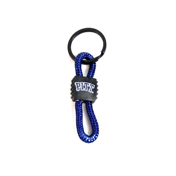 University Of Pittsburgh Panthers Keychains - ROPE Style Keychains - 12 For $15.00 - Pittsburgh Panthers