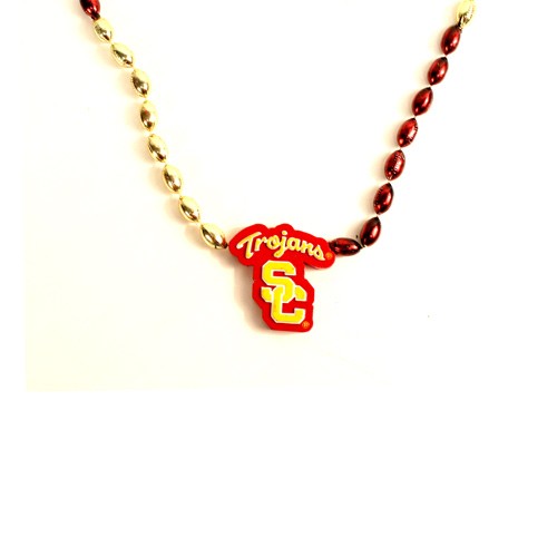 USC Trojans Beads - InlineFB Series5 Style - 12 For $30.00 - USC Trojans