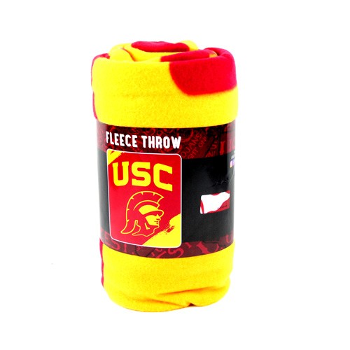 USC Trojans Blankets - 48"x60" Fleece - Painted Style - $9.50 Each - USC Trojans