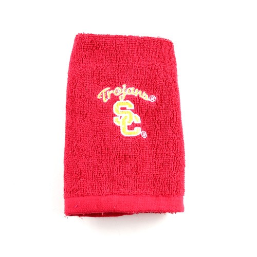 USC Trojans Towels - 11"x18" Hand Towels - Embroidered - 12 For $24.00  - USC Trojans