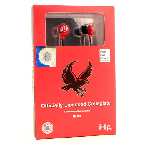 Utah Utes Merchandise - IHIP Earbuds - 12 EarBuds For $54.00 - Utah Utes