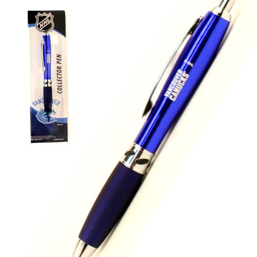 Vancouver Canucks Hockey - Hi-Line Collector Pens - $3.00 Each - Vancouver Canucks