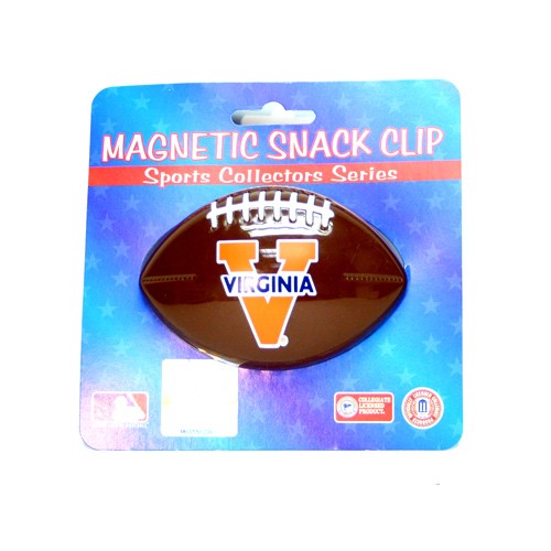 Virginia Cavaliers Clips - Football Style Chip/Fridge Magnetic Clips - 12 For $24.00 - Virginia Cavaliers