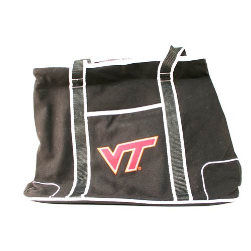 VTech Hokies Purses - Oversized - Hampton Style - Black Tote Purse - 2 For $20.00 - Virginia Tech