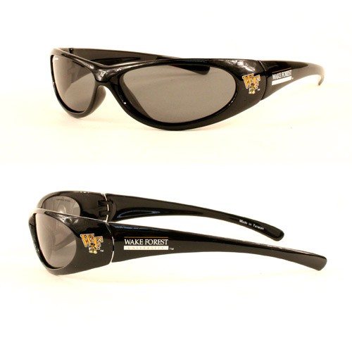 Wake Forest Sunglasses - Black Sport Frame Sunglasses - 12 Pair For $60.00 - Wake Forest