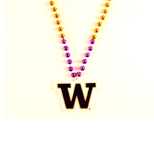 Washington Huskies Beads - SERIES2 - Team Beads - $3.50 Each - Washington Huskies