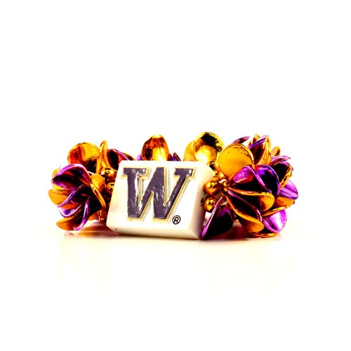 Washington Huskies Bracelets - The PETAL Bracelets - $3.50 Each - Washington Huskies