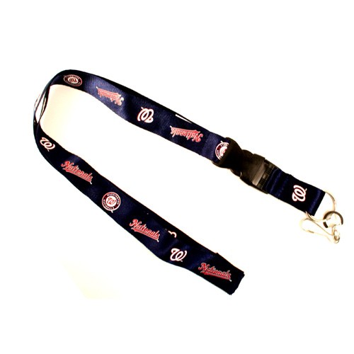Washington Nationals Lanyards - VELCRO Enclosure - Premium 2Sided Lanyards - 12 For $30.00 - Wholesale Washington Nationals Products - Nationals Products