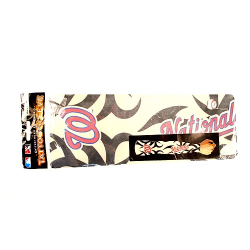 Washington Nationals Merchandise - Arm Tattoo Sleeve - 12 For $24.00 - Wholesale Washington Nationals Products - Nationals Products