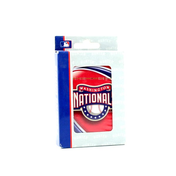 Washington Nationals Playing Cards - Hunter Style - 12 Decks For $30.00 - Wholesale Washington Nationals Products - Nationals Products