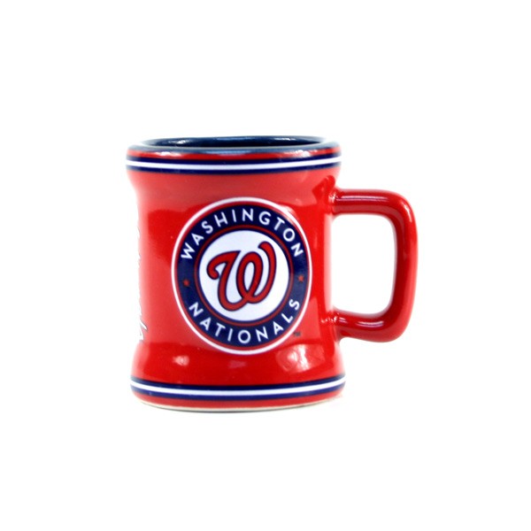Washington Nationals Shot Glasses - 2OZ Ceramic ShotMugs - $3.50 Each - Wholesale Washington Nationals Products - Nationals Products
