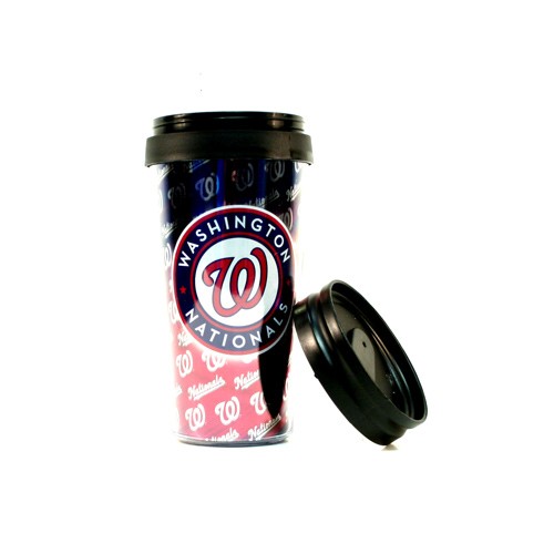 Washington Nationals Travel Mugs - 16OZ Hologram Style - 12 For $54.00 - Wholesale Washington Nationals Products - Nationals Products