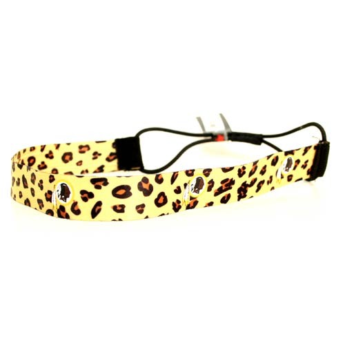 Washington Redskins - Leopard Print Headbands - 12 For $30.00 - Wholesale Washington Redskins Products - Redskins Merchandise