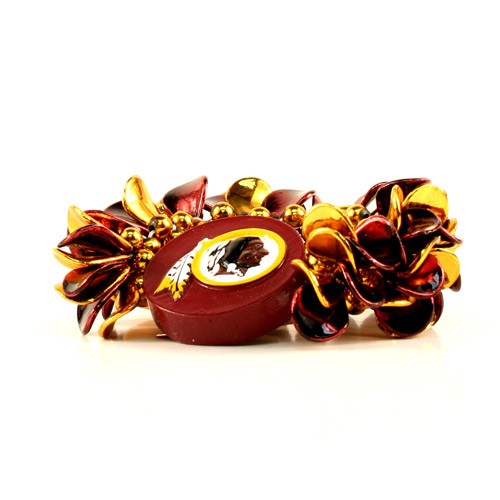 Washington Redskins Bracelets - The PETAL Style - $3.50 Each - Wholesale Washington Redskins Products - Redskins Merchandise