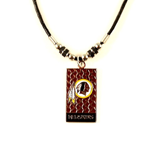 Washington Redskins Necklaces - Diamond Plate Style - $3.50 Each - Wholesale Washington Redskins Products - Redskins Merchandise 2